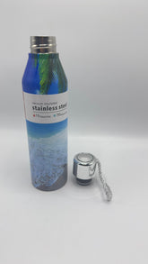 Beach Printed Stainless Steel Water Bottle